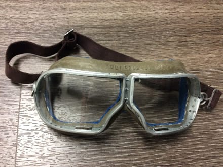 main photo of Vintage Motorcycle Goggles