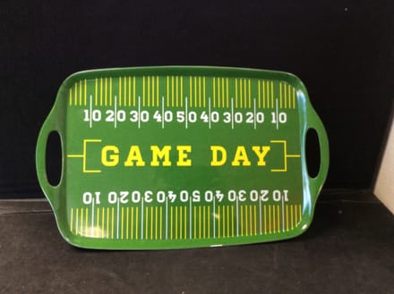 main photo of "Game Day" Football Field Serving Tray