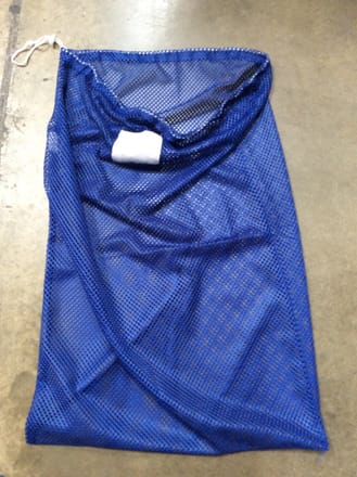 main photo of Blue Net Ball Bag