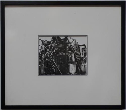 main photo of Cleared B&W Photo; Industrial Junk