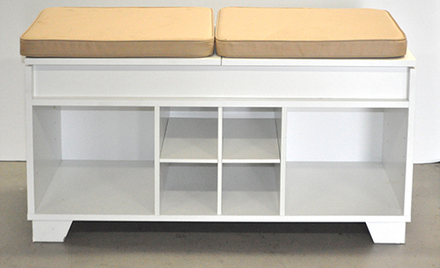 main photo of Cabinet White With Hinged Top