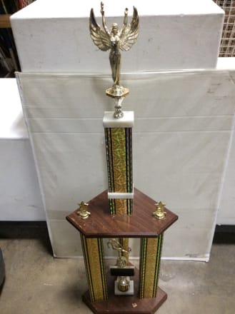 main photo of Gold 4' 2" Soccer Trophy