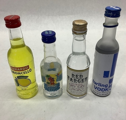main photo of Travel-Size Liquor Bottles