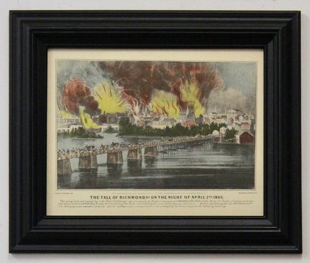 main photo of Civil War Print I - The Fall of Richmond
