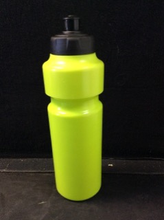 main photo of Neon Yellow Plastic Water Bottle