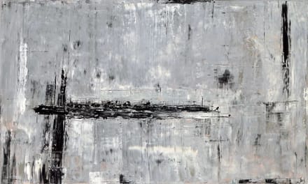 main photo of Abstract Painting in Black and White
