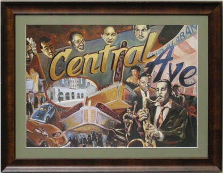 main photo of Cleared Poster, Central Ave, Jazz Players