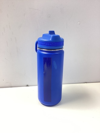 main photo of Blue aluminum water bottle