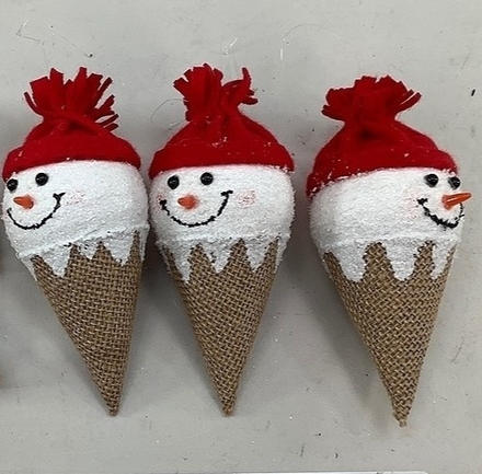 main photo of Ice Cream Cone Christmas Ornaments