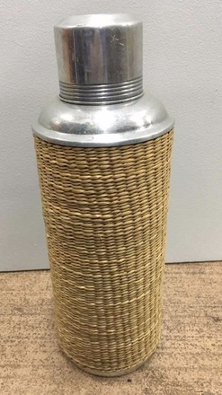 main photo of Tall Woven Wrapped Thermos