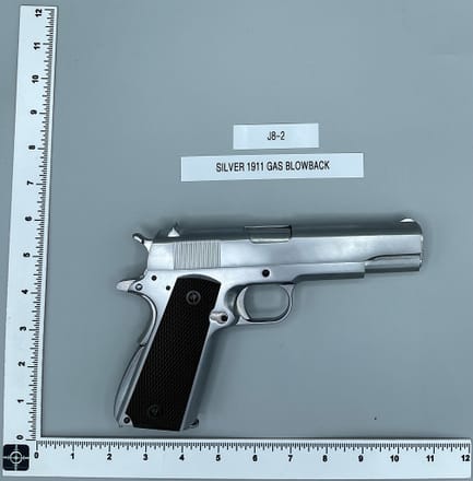 main photo of Silver 1911 Gas Blowback