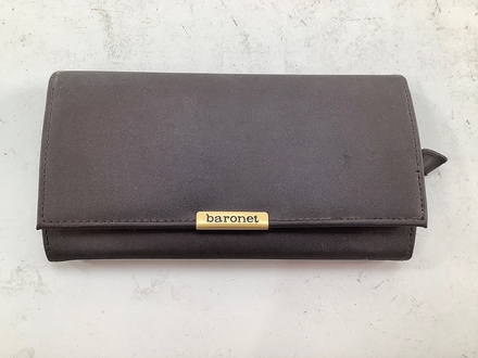 main photo of Wallet - Woman's, Baronet, Brown Leather