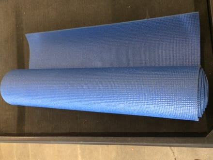 main photo of Yoga Mat; Royal Blue; 1/4" Thick