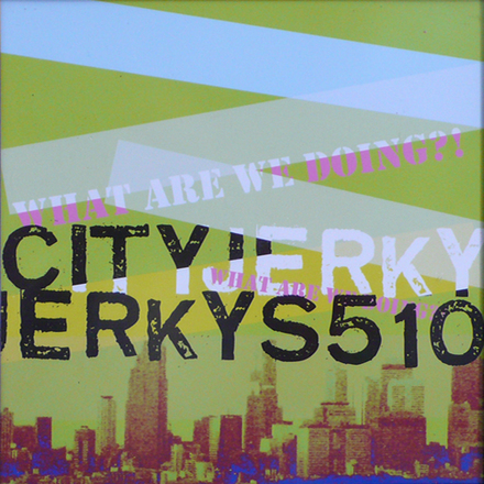 main photo of Unframed Cleared Poster; "City Jerky"