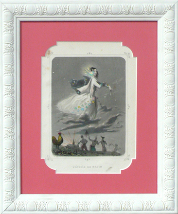 main photo of Cleared Print, Vintage Illustration "L;ETOILE DU MATIN"