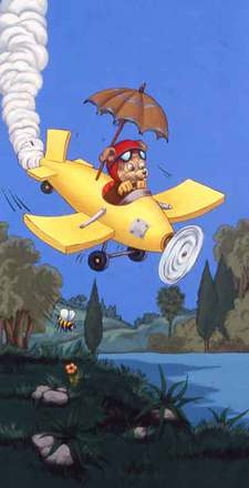 main photo of Solo Flight Cartoon