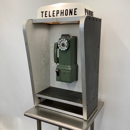 main photo of Wall Mount Pay Phone Privacy Enclosure