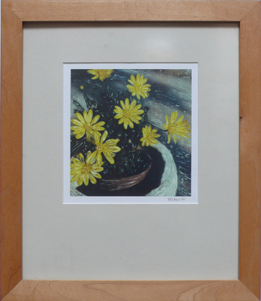 main photo of Cleared Color Photo; Yellow Daisies in Pot