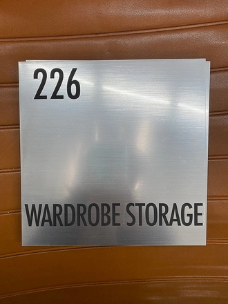 main photo of Wardrobe Storage Sign