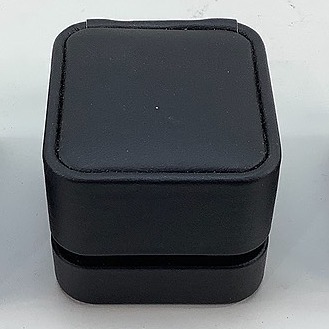 main photo of Black Leather Ring Box