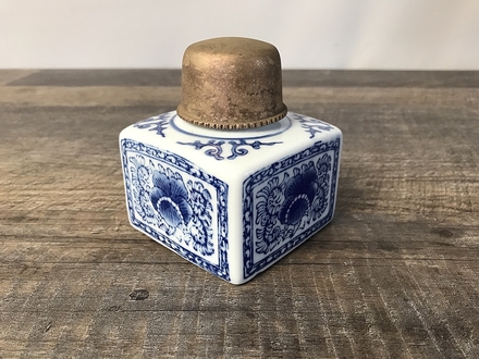 main photo of Asian Blue and White Spice Jar C