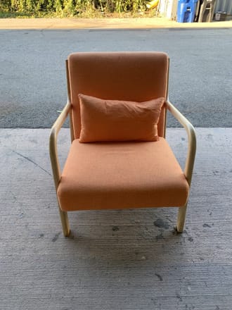 main photo of Orange Armchair