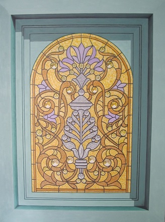 main photo of Gold Stained Glass