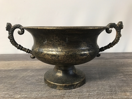main photo of Brass Siren Handle Bowl