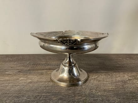 main photo of Silver Crest Rim Footed Dish