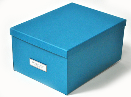 main photo of Box Turquoise Cd Dvd Storage
