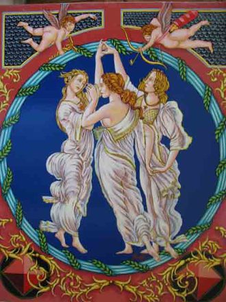 main photo of Three Graces Decorative Oil Painting