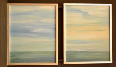 main photo of Ocean and Sky Diptych