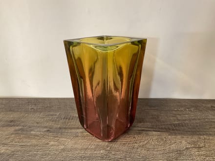 main photo of Warm Iridescent Glass Vase