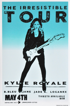main photo of Unframed Cleared Poster; Concert, "The Irresistible Tour"