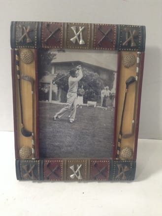 main photo of Frame Golf Clubs & Balls on sides 5x7