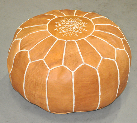 main photo of Pouf, Goat Leather