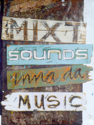 main photo of Unframed Cleared Poster; "Mixt, Sounds"