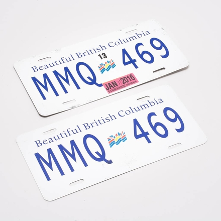 main photo of British Columbia Licence Plates - MMQ 469