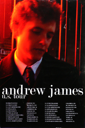 main photo of Unframed Cleared Poster; Event, "Andrew James"