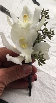 main photo of Fresh Floral Mini Orchids Boutonniere