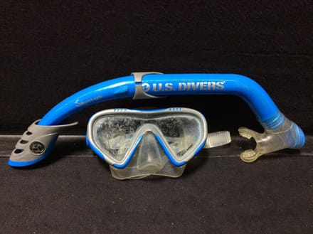 main photo of Snorkel- Blue Mask with Tube