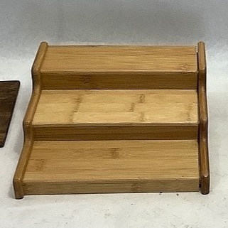 main photo of Wooden Table-Top Shelf