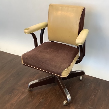 main photo of Upholstered and Leather Rolling Chair
