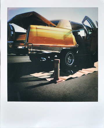 main photo of Cleared Instant Photo, Gold Lowrider
