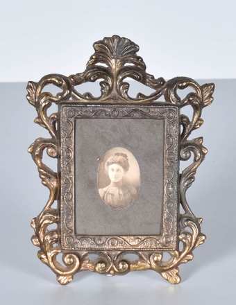 main photo of Ornate Brass Picture Frame