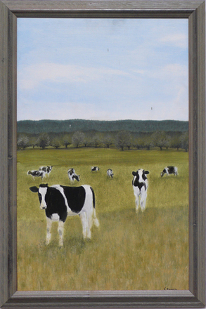 main photo of Cleared Painting , Cows in Field