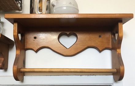 main photo of Wooden Heart Shelf