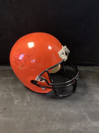 main photo of Autographed Football Helmet