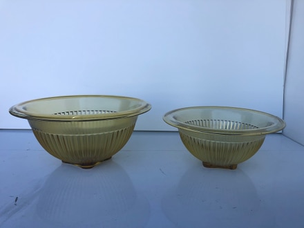 main photo of Yellow Glass Mixing Bowls
