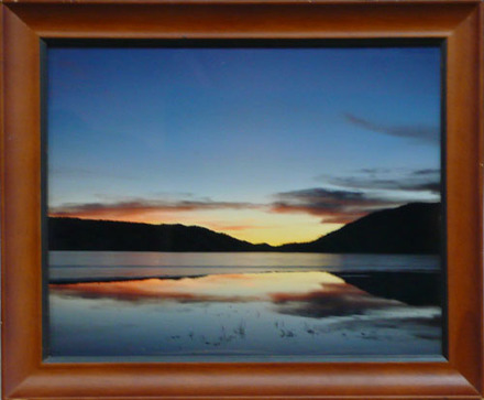 main photo of Cleared Color Photo; Sunrise Over Lake